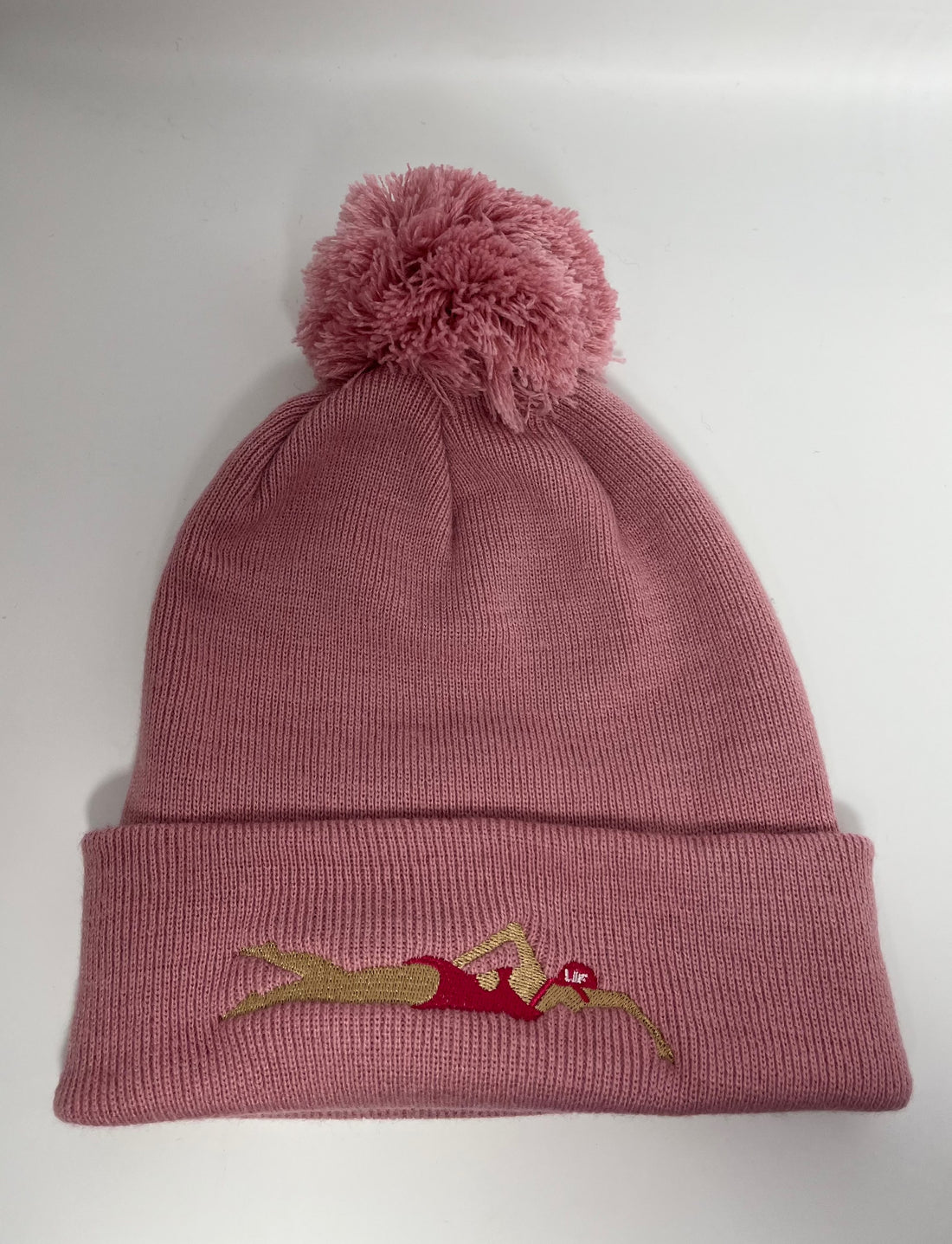 Swim Bobble hat -  Pink Swimmer
