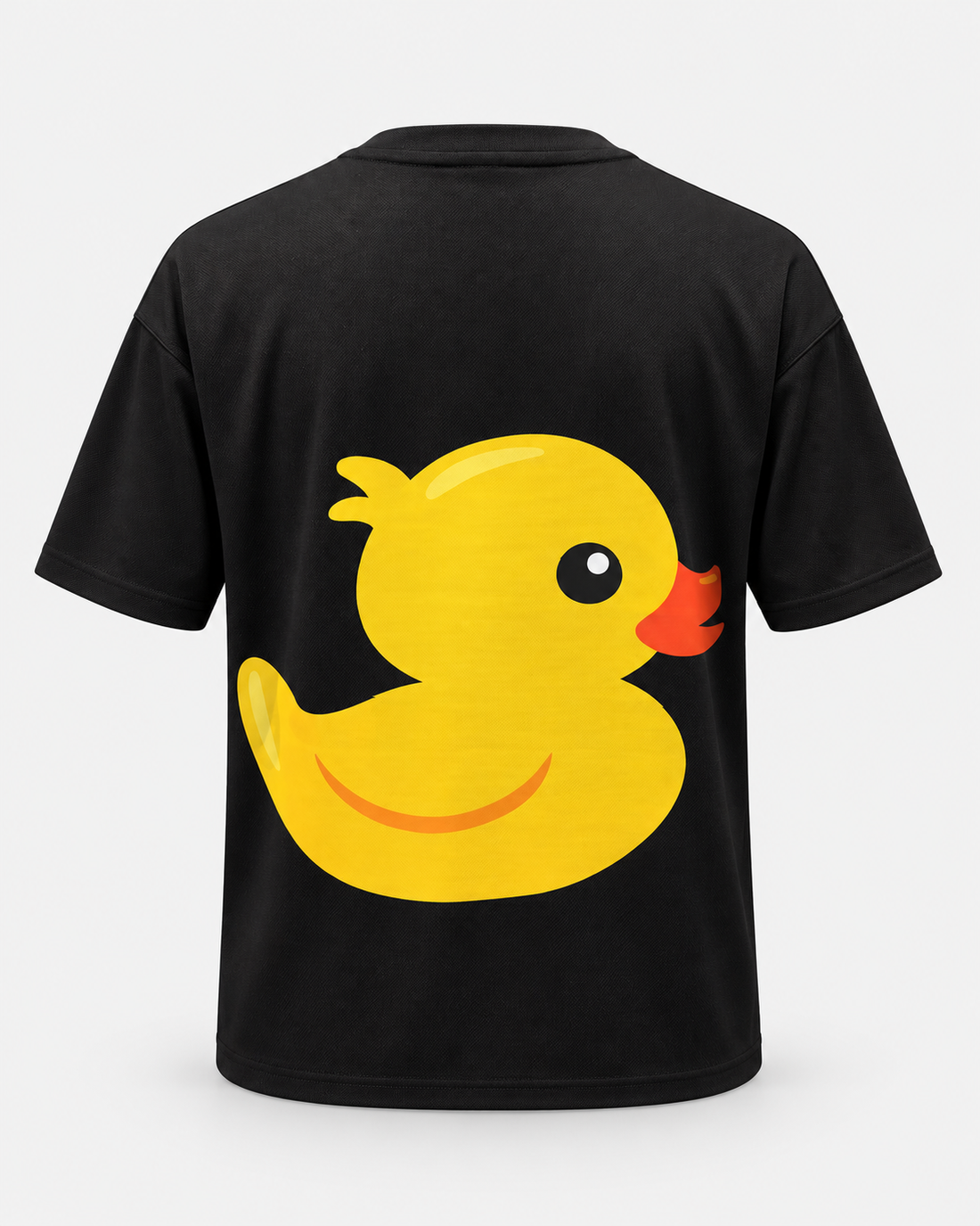 black duck sports tee back — studio product photo