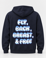 Swim Hoodie - Fly,Back,Breast, Free