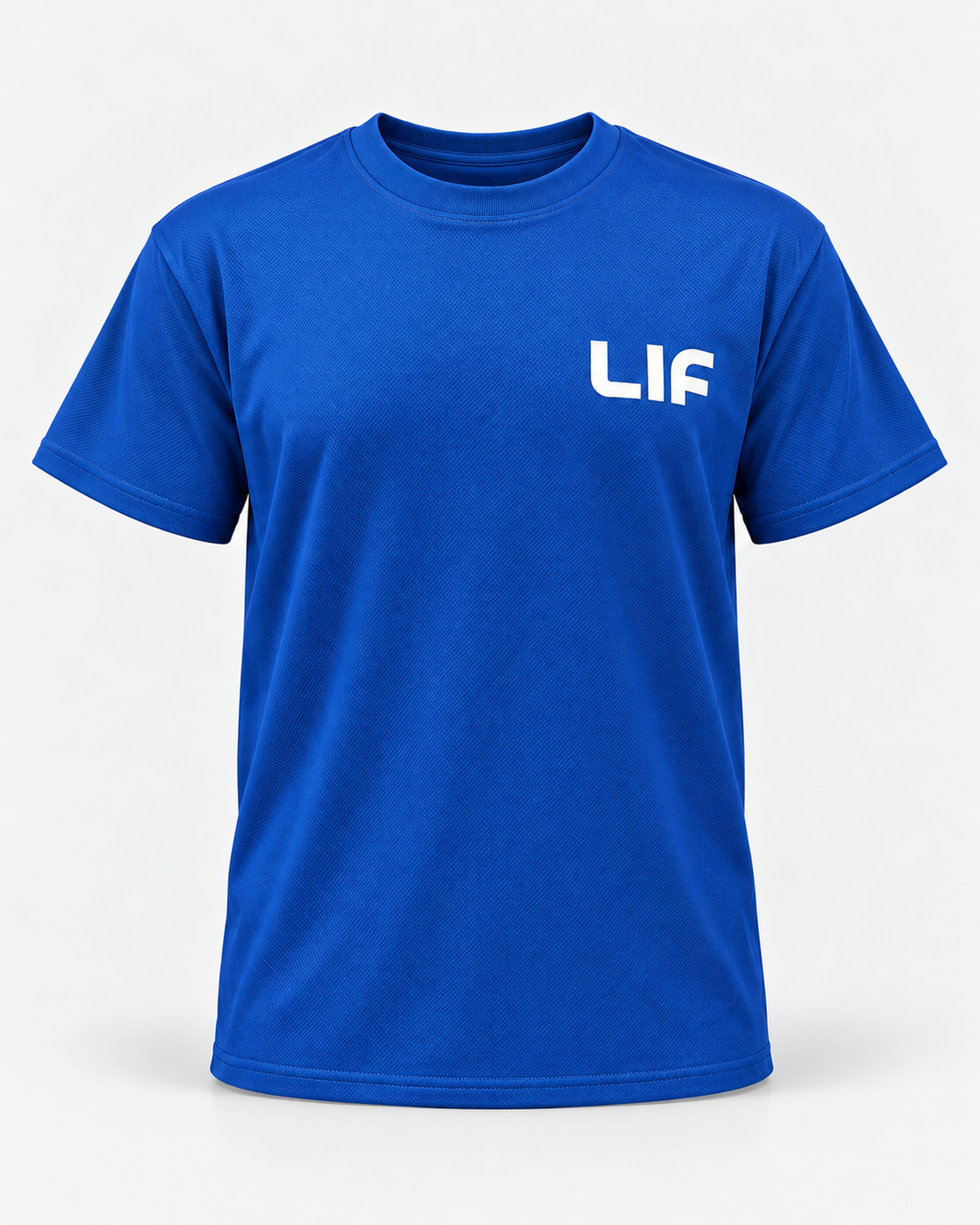 Swim T Shrt - Find Your Lane Royal blue staged front view