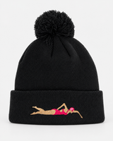 Swim Bobble hat -  Pink Swimmer