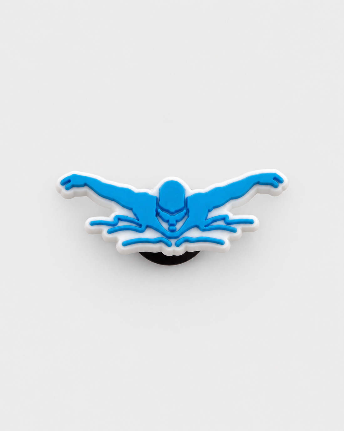 Swim Croc Charm - Fly swimmer — studio product photograph