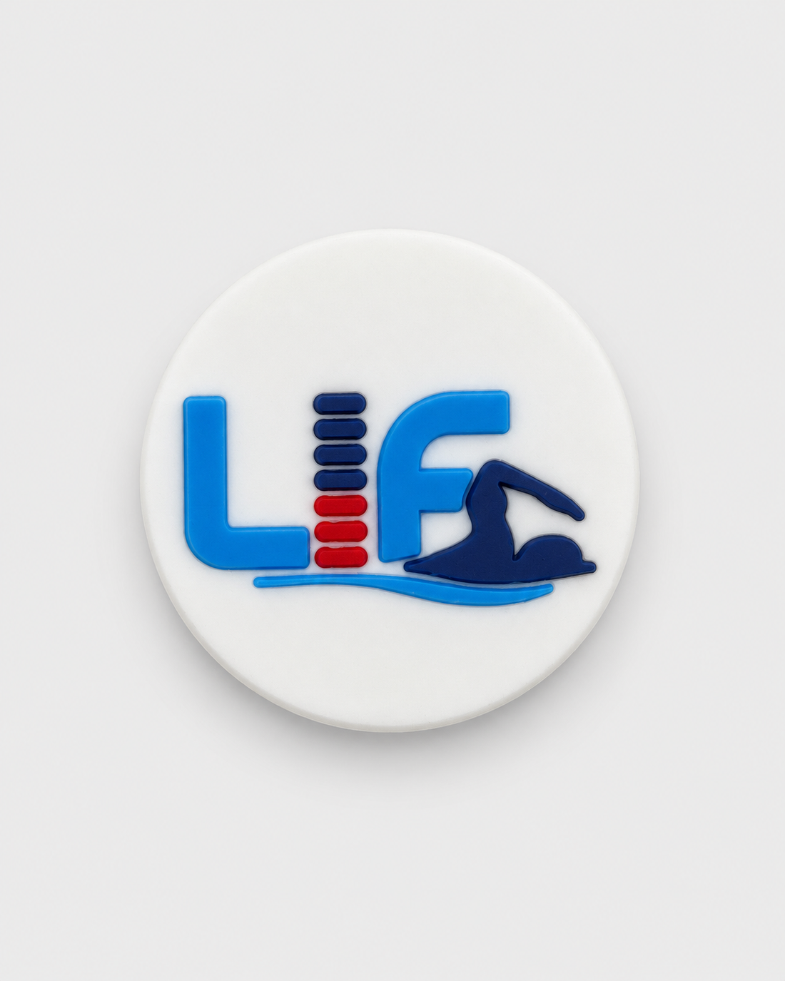 Swim Croc Charm - LIF — studio product photograph